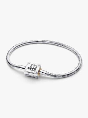 Pandora Disney Princess Storybook Lab-grown Diamond Snake Chain Bracelet